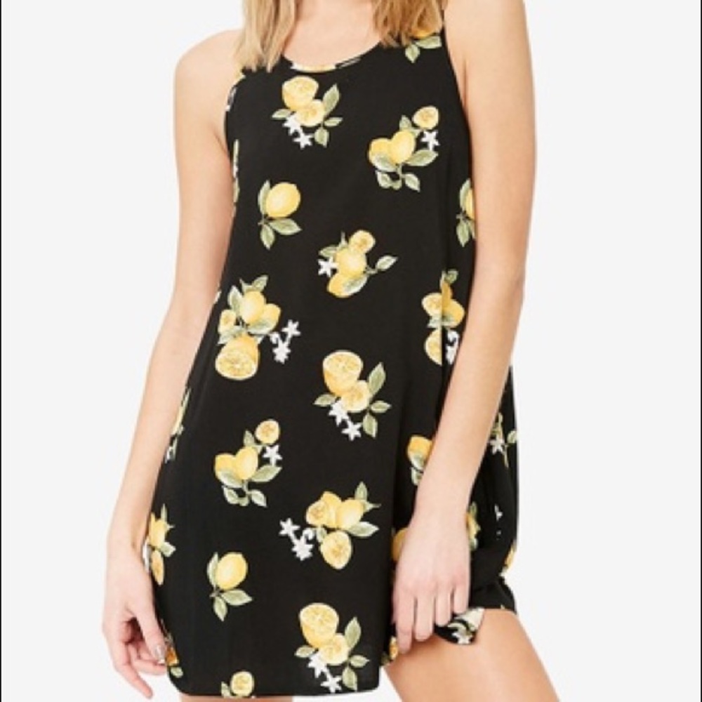 Forever21 Lemon tank dress